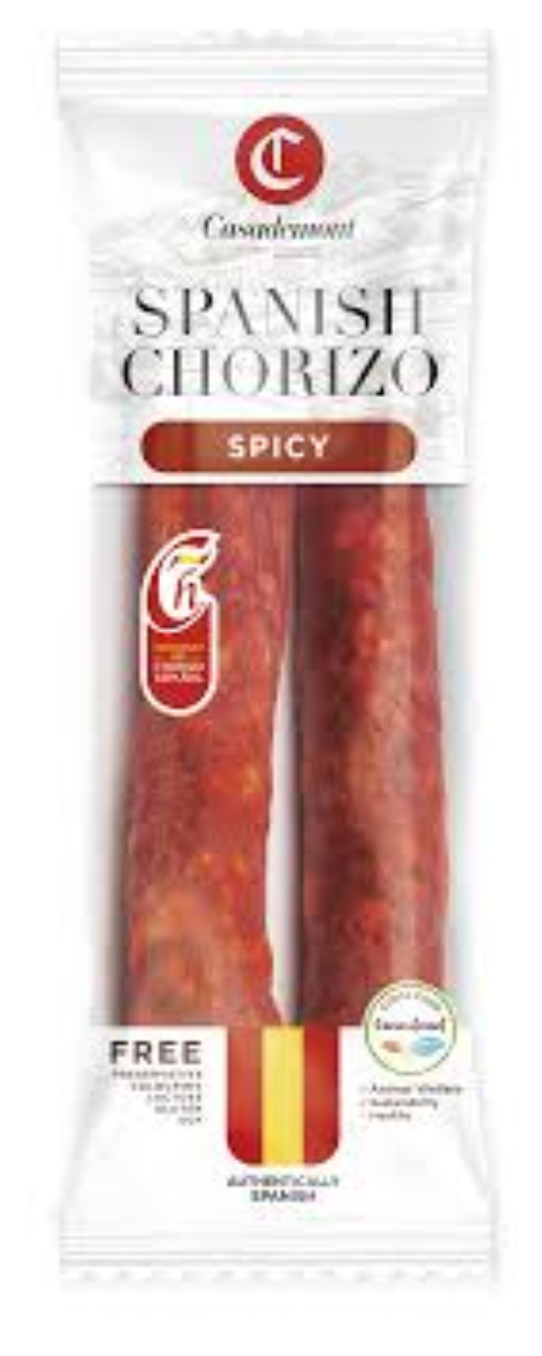 CASADEMONT CHORIZO EXTRA PICCANTE PKG